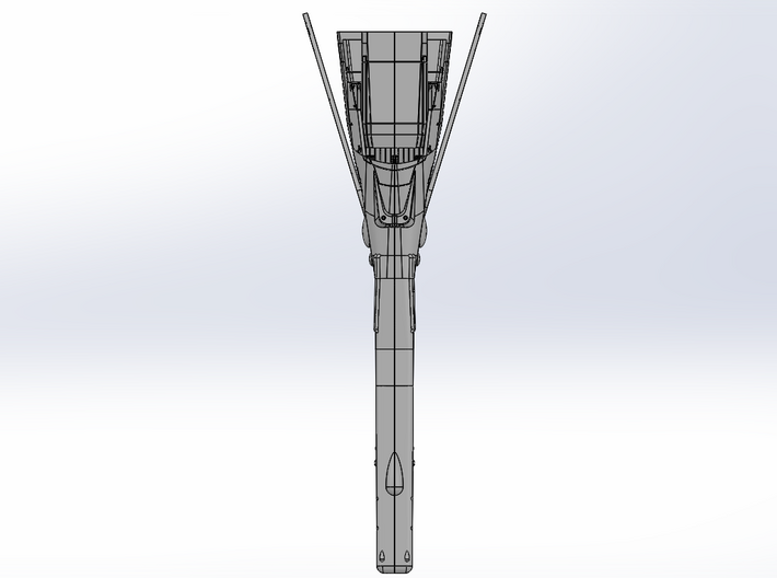 LoGH Imperial Fast Battleship 1:3000 (Part 2/2) 3d printed Render Image