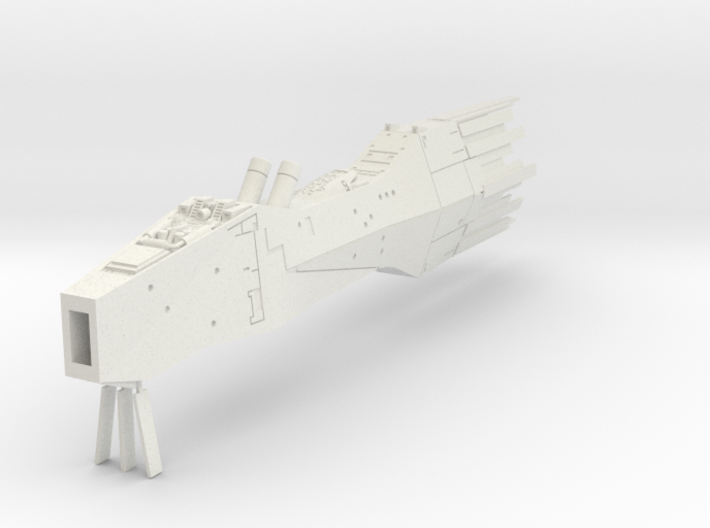 LoGH Alliance Battleship 1:3000 (Part 2/2) 3d printed