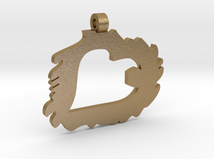 Love is Grand and Messy No. 2 Pendant 3d printed