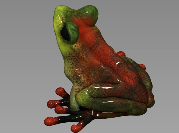 Tree Frog 3.6cm 3d printed 