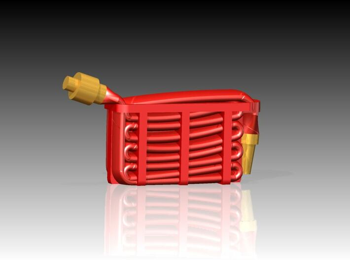 Fire Hose - Flaked x 6 1/72 3d printed