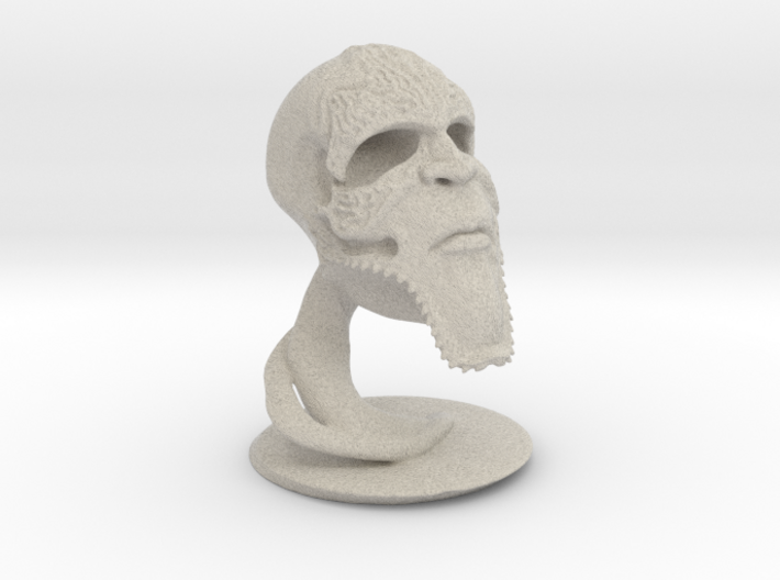 Wormskull 3d printed