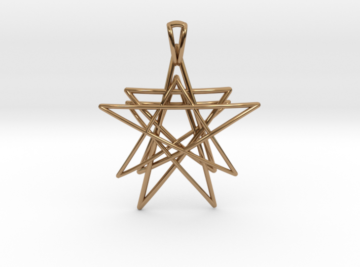 Reach for the Stars Pendant 3d printed