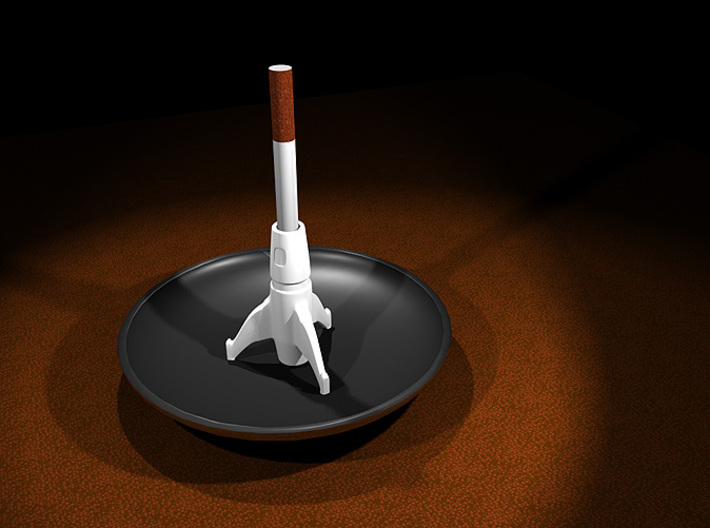 Space Rocket Cigarette Stubber  3d printed Space Rocket Cigarette Stubber 3D render