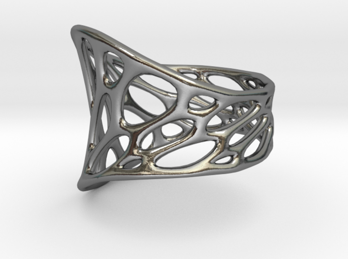 1-layer twist ring 3d printed