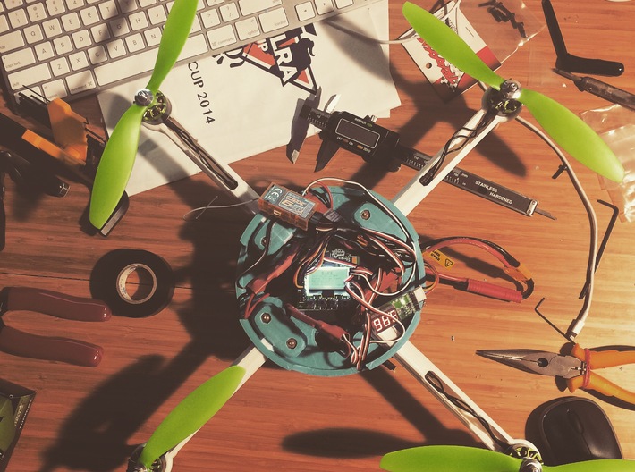Quadcopter KIT (complete) 3d printed 