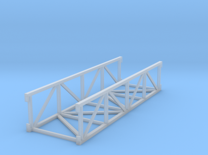 'HO Scale' - 20' Conveyor Bridge Section 3d printed 