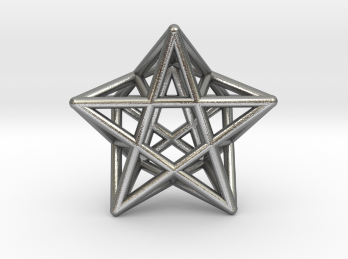 Star Pendant #2 3d printed