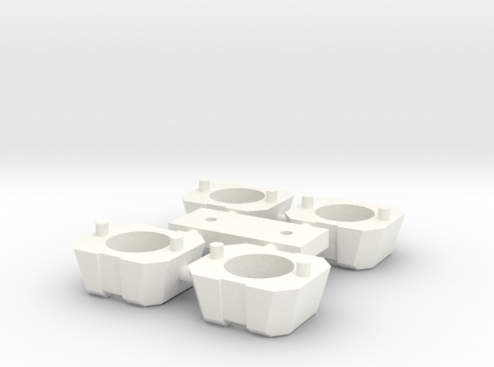 5mm Weapon Ports 4-Pack 3d printed