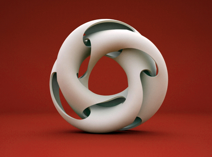 Crossing Torus III 3d printed