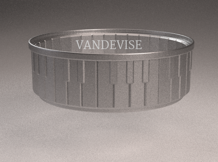 Piano Bracelet 3d printed 