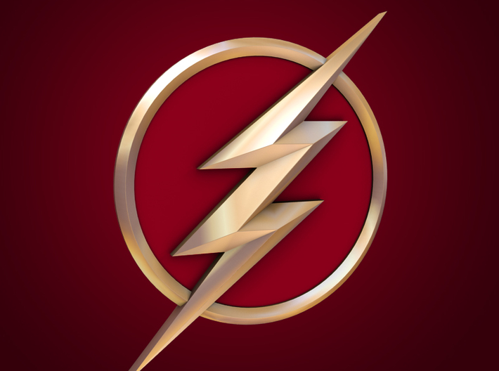 The Flash - Chest Bolt (TV Flash) 3d printed