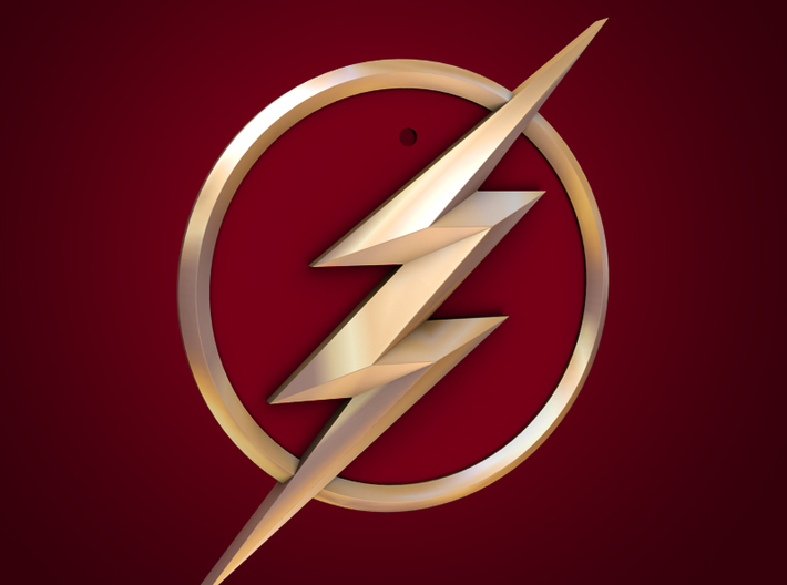 The Flash - Pendant (TV Flash) 3d printed