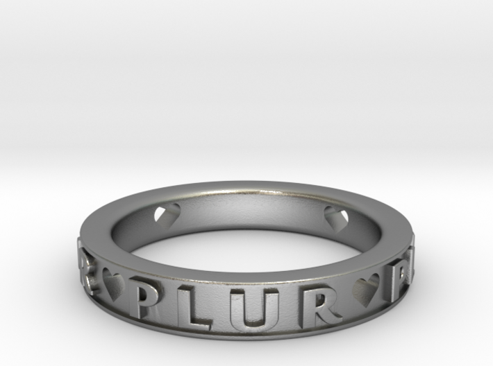 Plur Ring - Size 9 3d printed