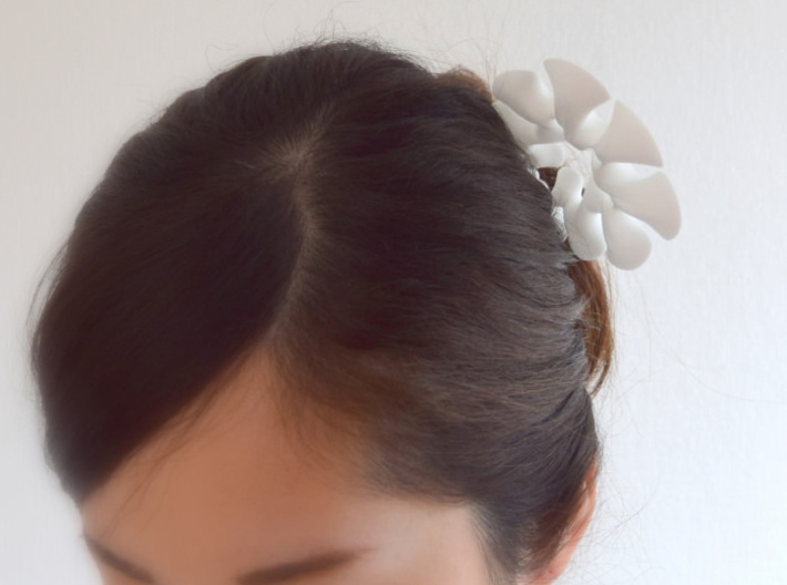 Meander Hair Comb 3d printed 