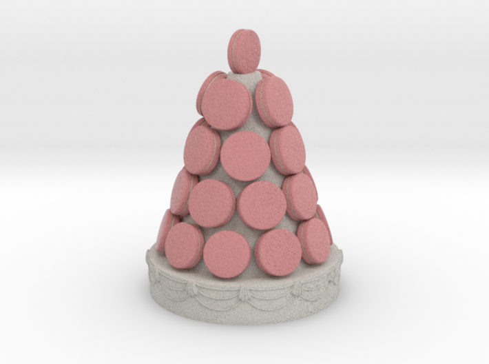 Macarons Tower 3d printed