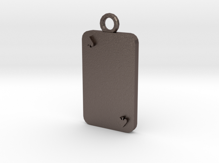 Poker Card Earing 3d printed