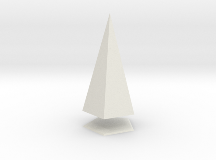 Pyramis Laterata Pentagona Solida 3d printed