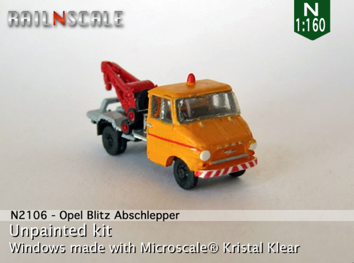 Opel Blitz A Abschlepper (N 1:160) 3d printed