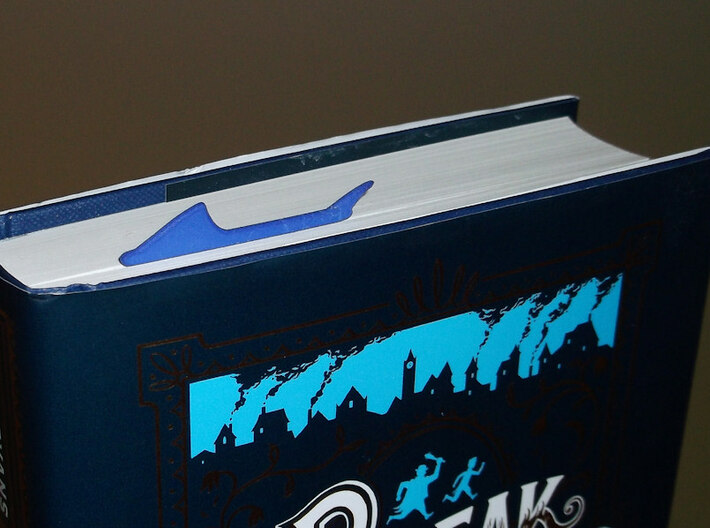 Shark Bookmark 3d printed
