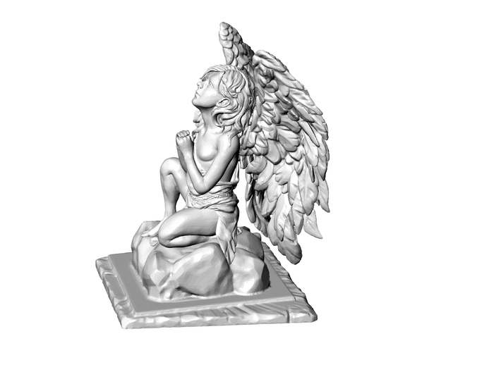 Angel statue 3d printed 