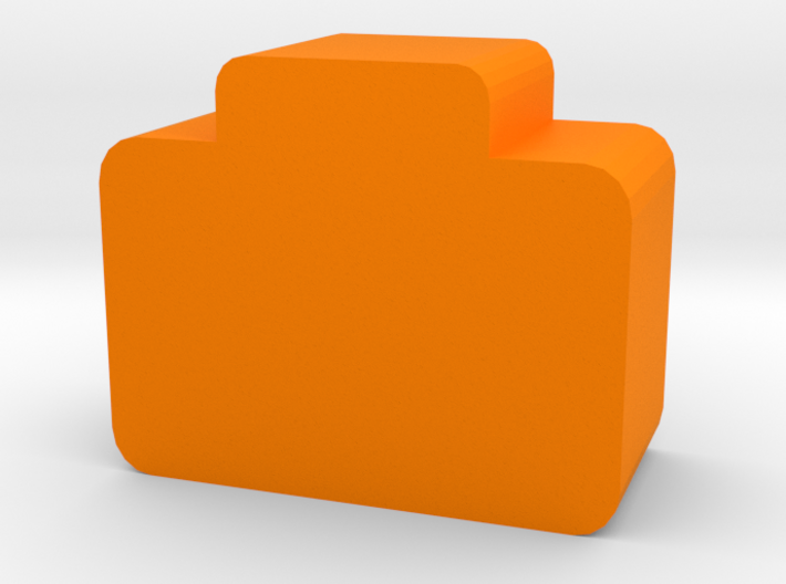 Briefcase Token 3d printed