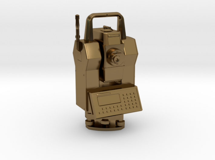 Geodimeter 600 robot key fob 1.5&quot; 3d printed