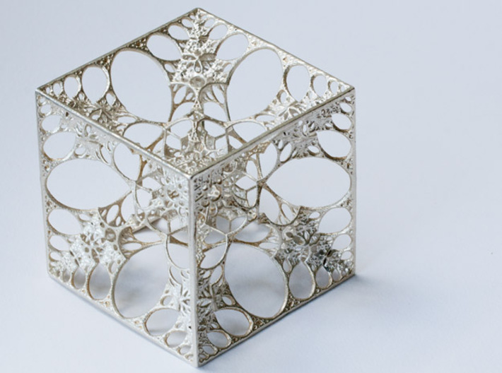 Snowflake Cube 3d printed