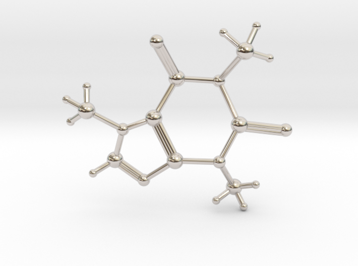 Caffeine Molecule 3d printed