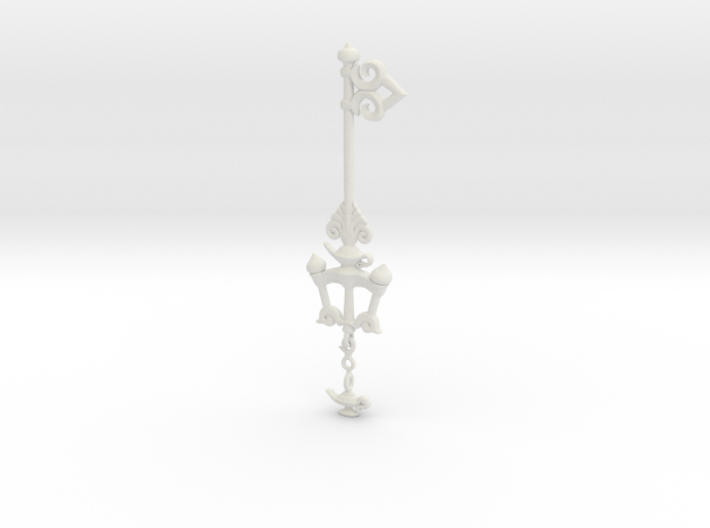 KH Keyblade Wishing Lamp Pendant 3d printed 