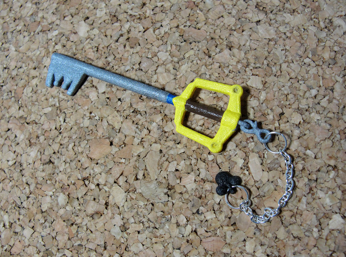 KH Keyblade Kingdom Key pendant 3d printed