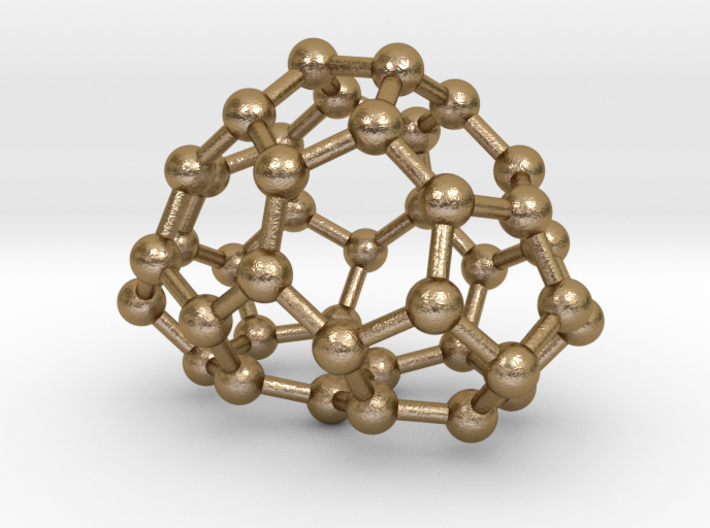 0114 Fullerene C40-8 c2v 3d printed