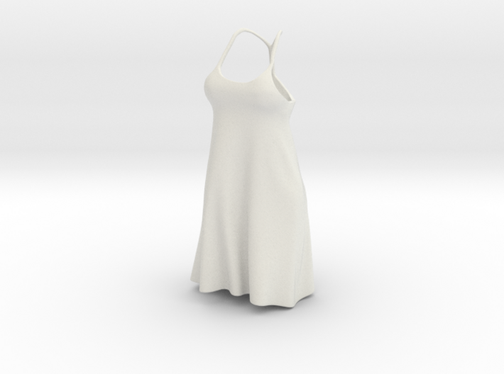 Strappy Little Dress 3d printed