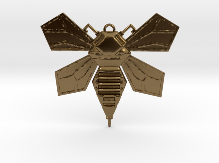 Hornet Solid Wings pendant 3d printed