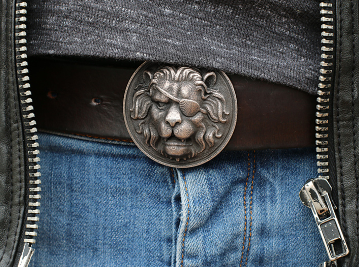 "The Colonel" Belt Buckle 3d printed 
