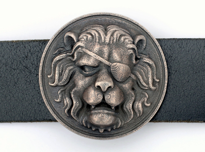"The Colonel" Belt Buckle 3d printed 