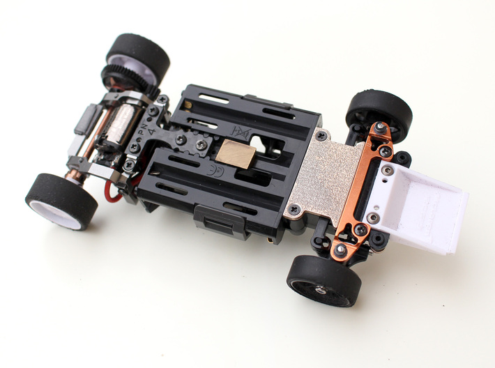 Kyosho Mini-Z MR-03 Front Lower Cover 3d printed Installed cover
