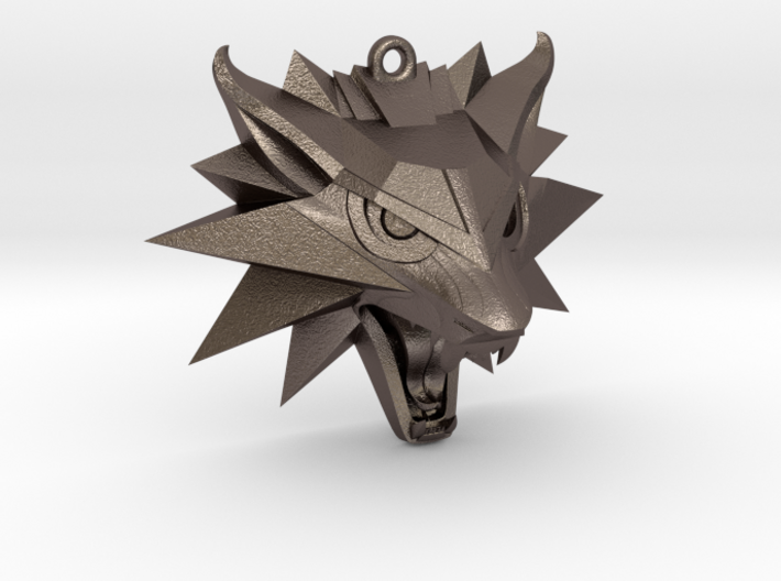 The Witcher 3 Medallion (Custom Design) 3d printed 