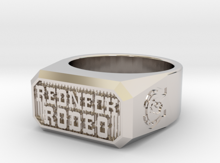 Redneck Rodeo Ring 23mm 3d printed