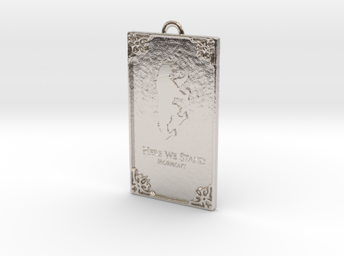 Game of Thrones - Mormont Pendant 3d printed
