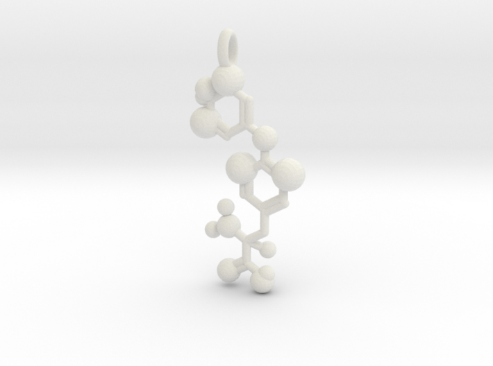 Thyroxine (T4) Pendant 3d printed