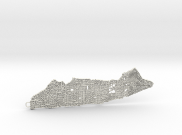 Manhattan Pendant 3d printed