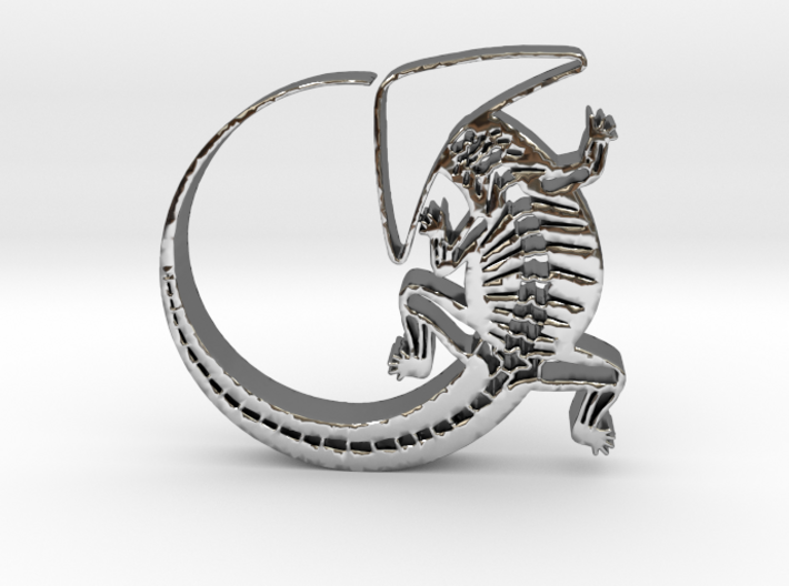 Osteomics [logo pendant] 3d printed