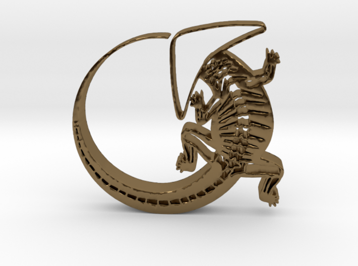 Osteomics [logo pendant] 3d printed
