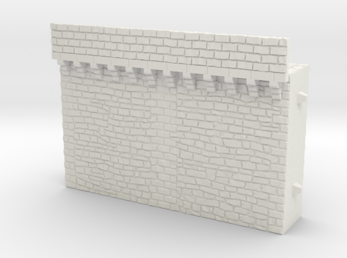NF2 Modular fortified wall 3d printed 