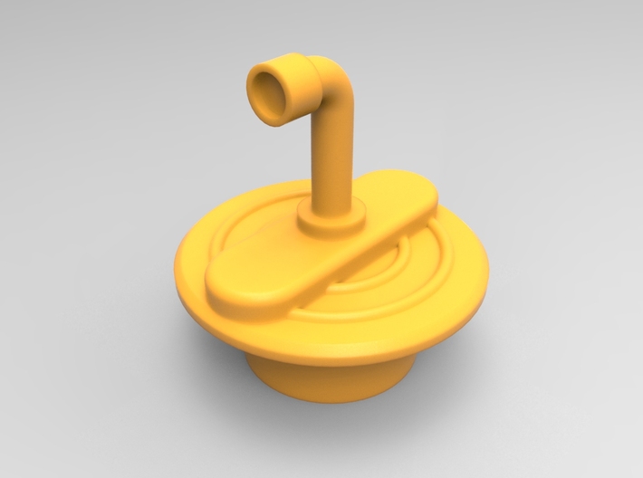 Periscope Bathtub Plug 3d printed 