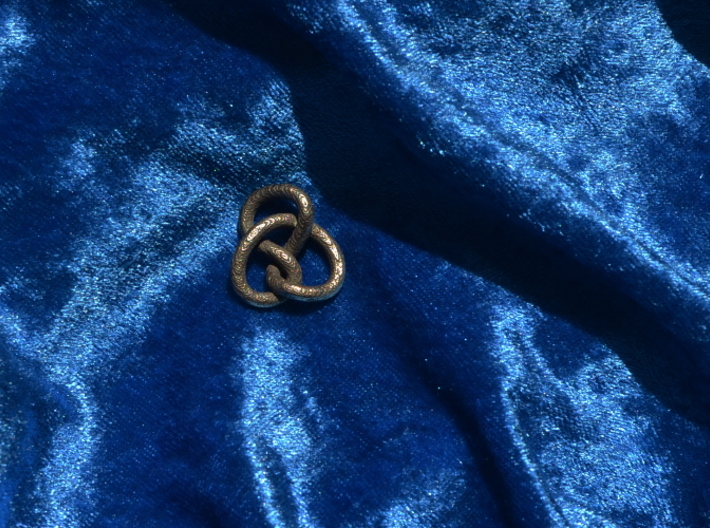 Abstract Knot Pendant for Sailors and Ocean Lovers 3d printed
