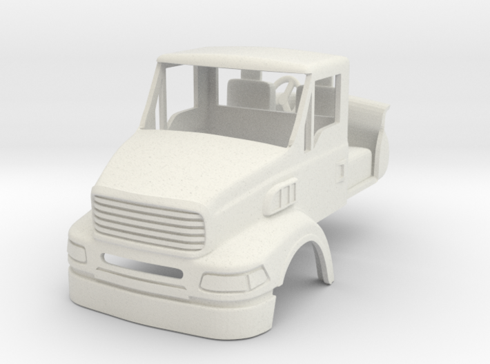 1/64 &quot;Sterling 9500&quot; style daycab truck with mirro 3d printed