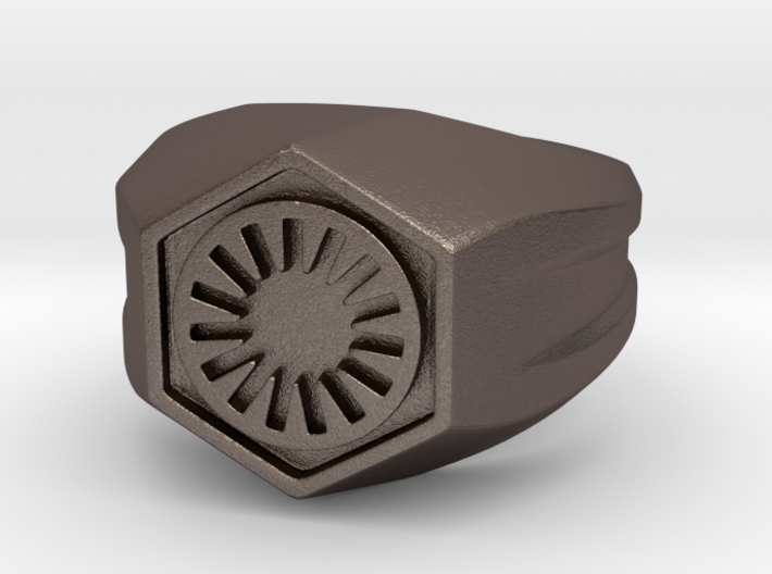 First Order Signet Ring (Size 10 1/4 - 20 mm) 3d printed 