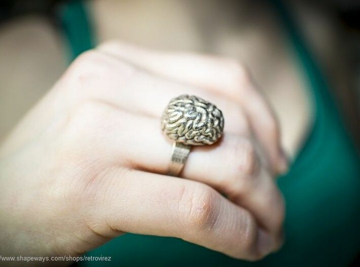 Intelligent Brain Ring 3d printed